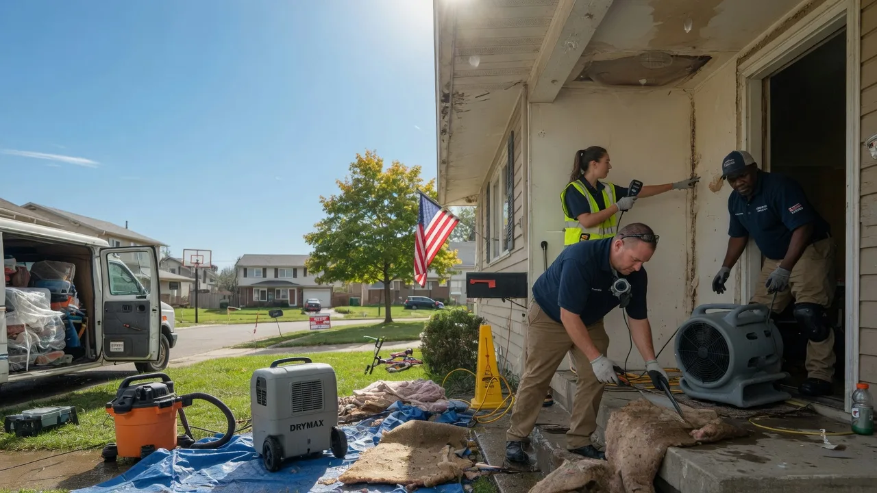 Water Damage Restoration in Rice, TX near me
